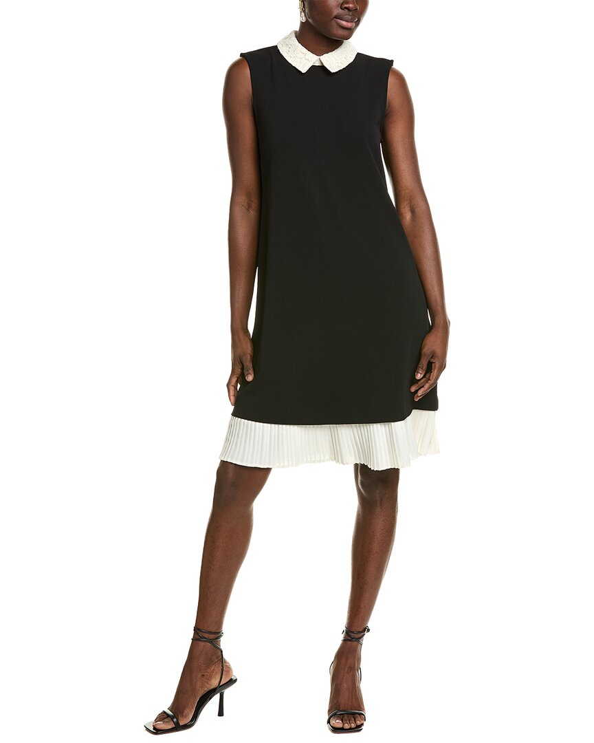 Nanette Nanette Lepore womens Midi Dress, 12, Black